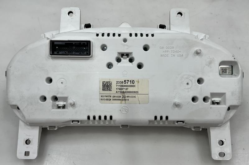 2016 Chevrolet Impala Speedometer