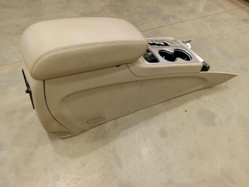 2012-2013 Jeep Grand Cherokee Center Floor Console Assembly Beige Leather OEM