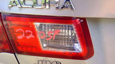 2009 2010 Acura TSX Tail Light Assembly Lid Mounted LH Driver Side OEM 34155TL2A01