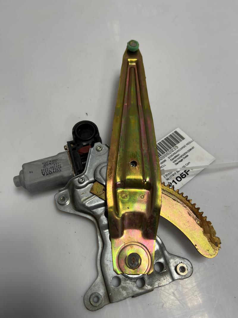 2003 Toyota Corolla Side/Rear/Cargo Regulator