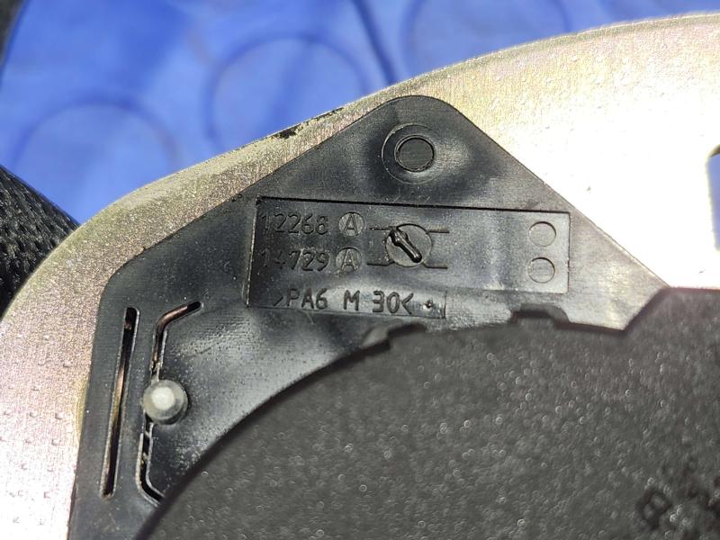 2011 Maserati Quattroporte Rear Seat Belt