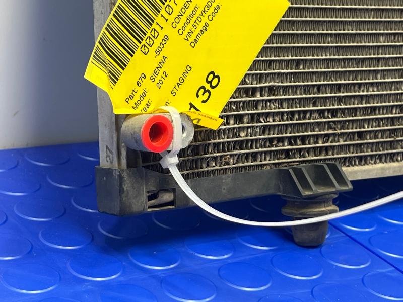 2012 Toyota Sienna Condenser