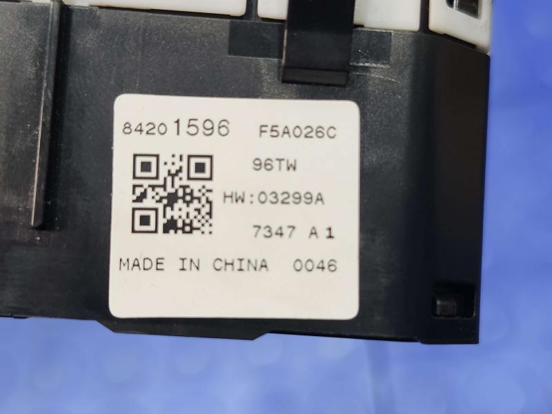 2018-2020 Buick Regal Headlight Control Switch Genuine OEM 84201596