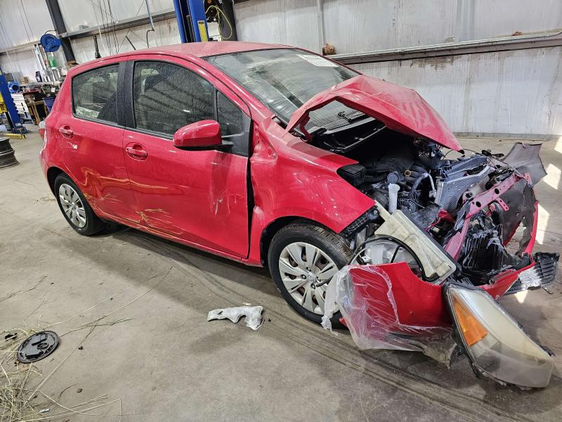 2013 Toyota Yaris Rear Seat Belt