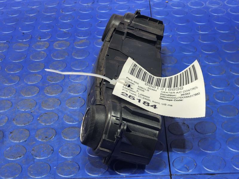 2006 Mercedes CLS-Class Heater A/C Control
