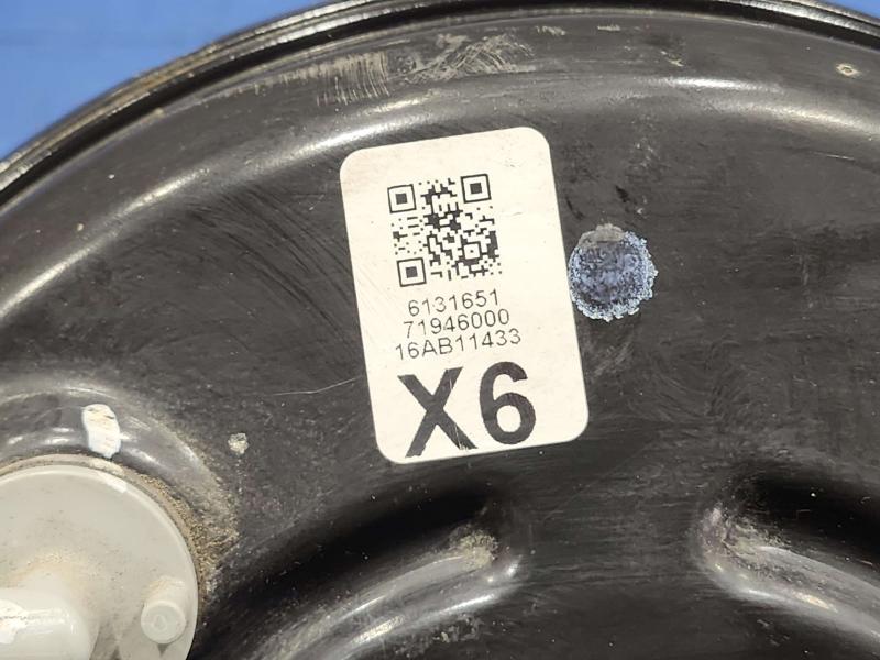 2017 Toyota Corolla Power Brake Booster