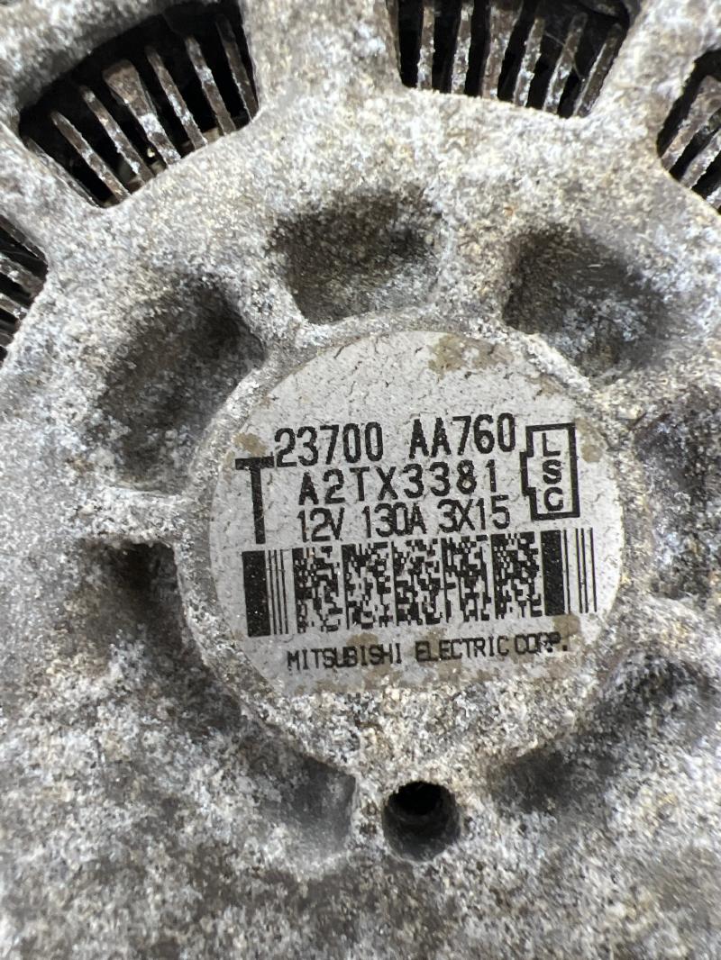 2014 2015 Subaru Forester Alternator Generator Assembly 130 Amp OEM 23700AA760