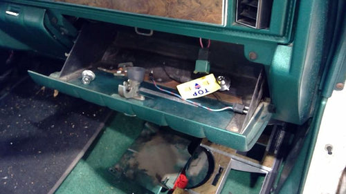 1975 - 1980 Ford Granada Glove Box Compartment - Green OEM