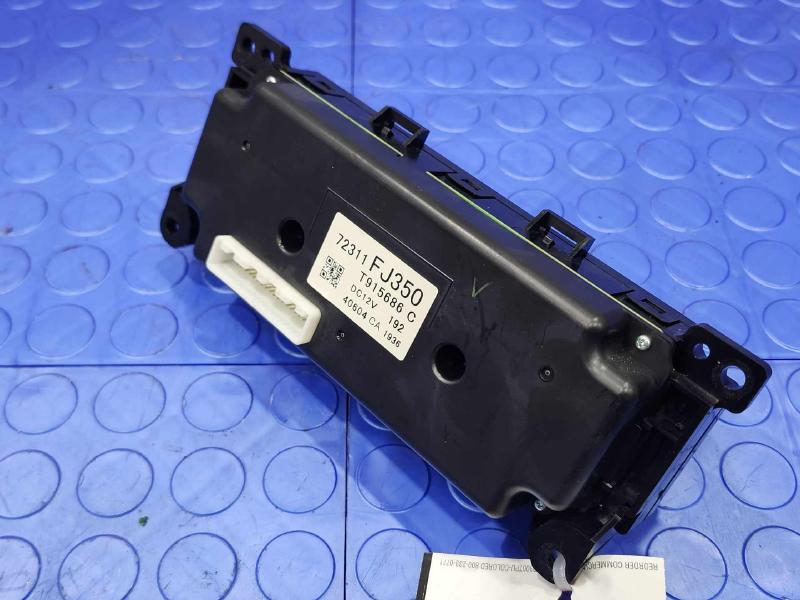 2014 Subaru Impreza Heater A/C Control