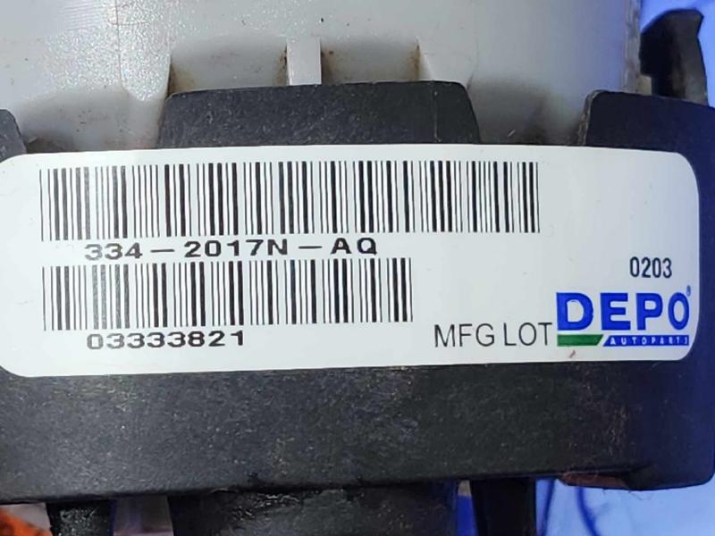 2017 Dodge Grand Caravan Fog/Mark/Park/Turn Light/Lamp