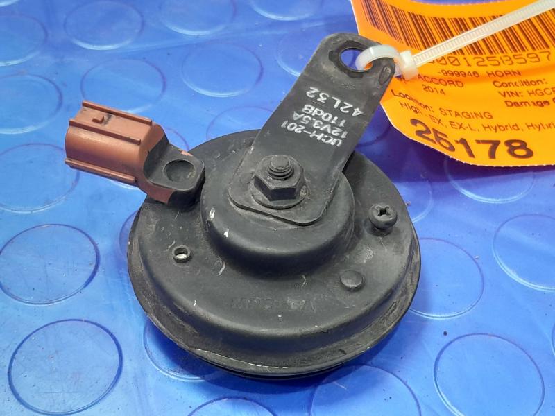 2013-2017 Honda Accord High Note Horn Assembly Genuine OEM 38150SFE013