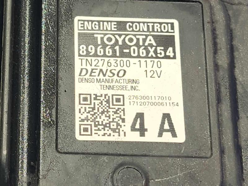2018 Toyota Camry Engine/Motor Brain Box