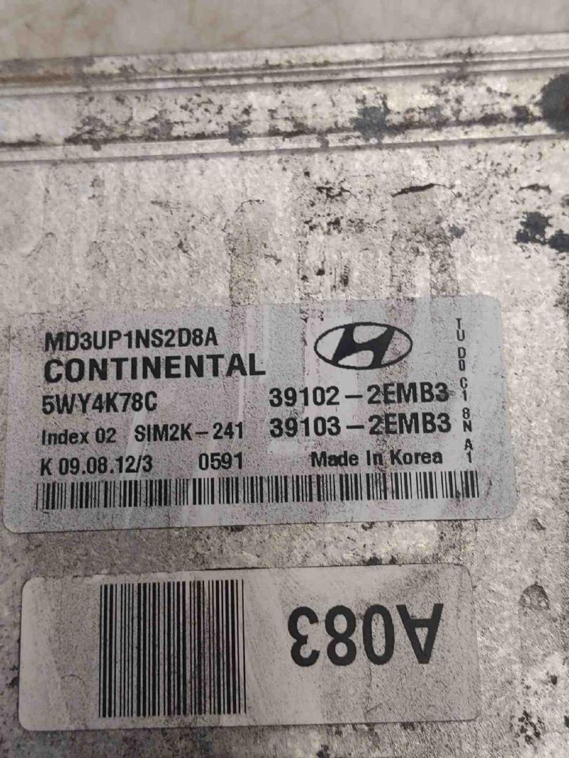 2013 Hyundai Elantra Engine/Motor Brain Box