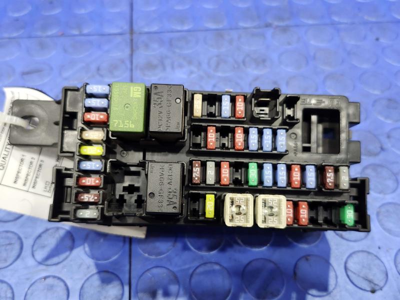 2014 Chevrolet Spark Cabin Fuse Box