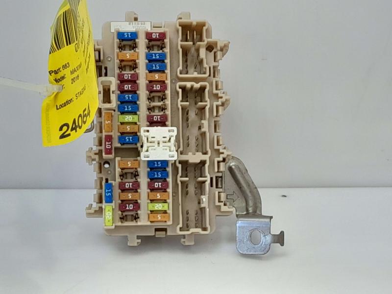 2016 - 2018 Nissan Maxima Cabin Fuse Box Junction Block OEM 24350-4RA0A