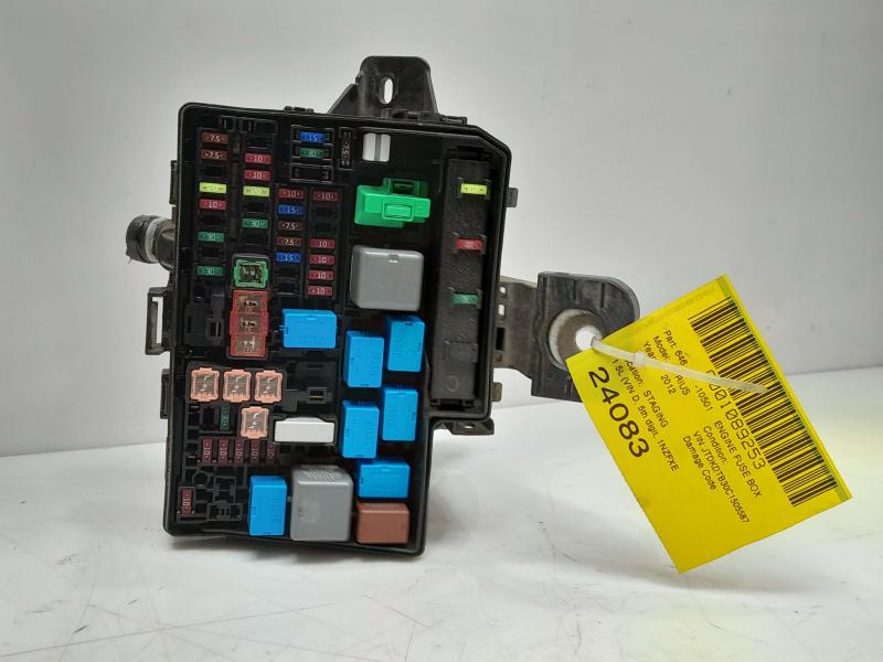 2012 Toyota Prius C 1.5L Engine Fuse Box Relay Junction Block OEM 8263152050