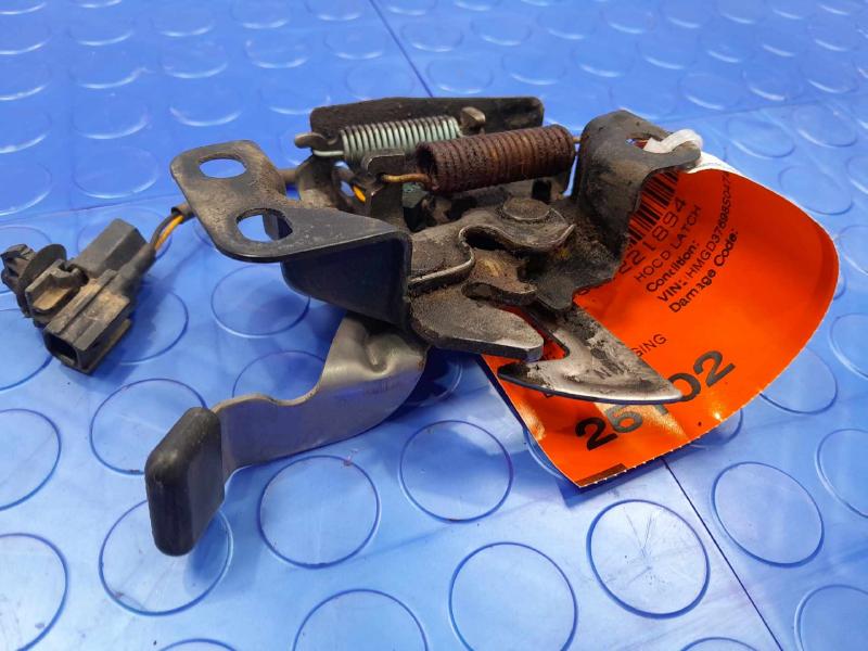 2007-2008 Honda Fit Sport Hood Latch Lock Assembly Genuine OEM 74120-SLN-A12