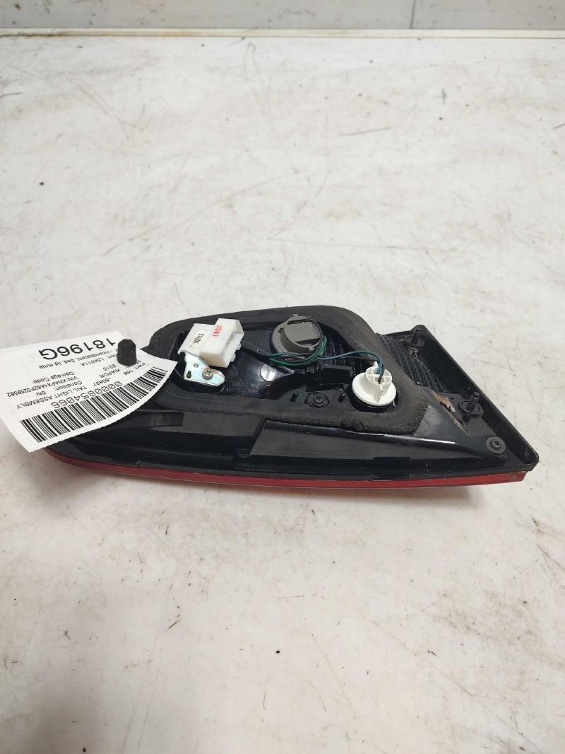 2015 Kia Forte Tail Light Assembly