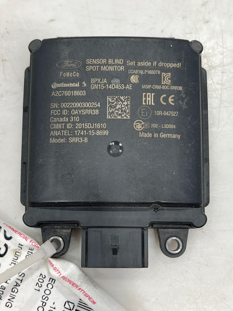 2021 Ford EcoSport Camera/Projector