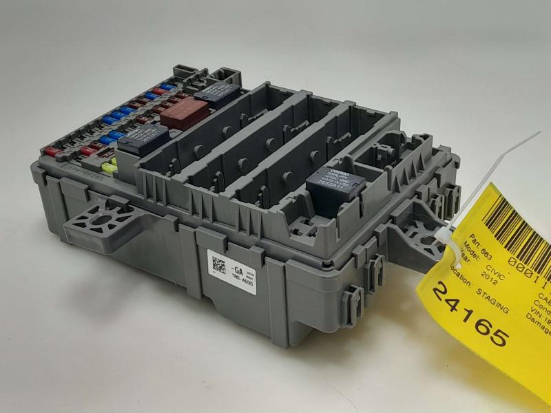 2012 Honda Civic Cabin Fuse Box