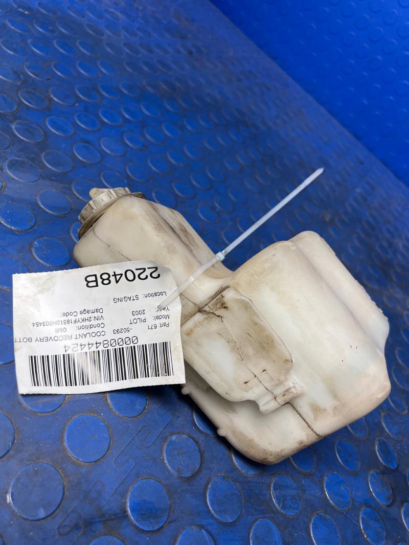 2003 2004 2005 Honda Pilot Coolant Overflow Reservoir OEM 19101PVFA01
