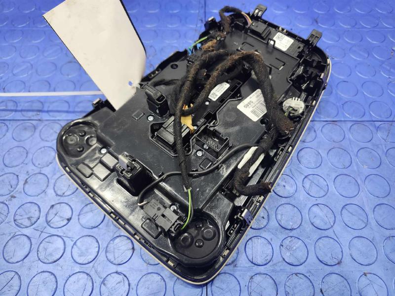 2017-2019 Audi Q7 Roof Overhead Console Assembly Beige OEM 4M0947135CPU57