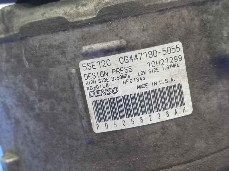 2008 Jeep Patriot A/C Air Compressor