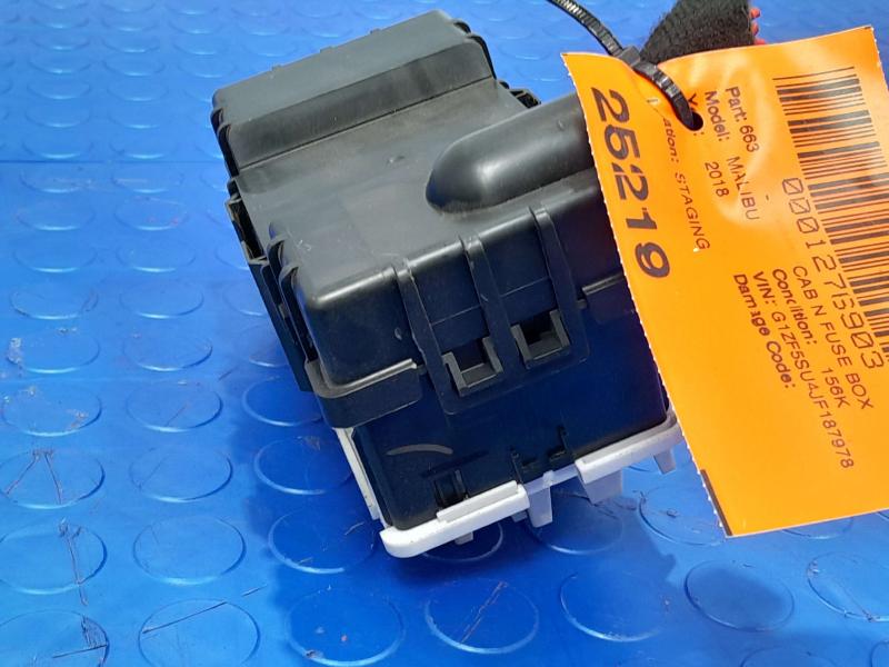 2018 Chevrolet Malibu Cabin Fuse Box