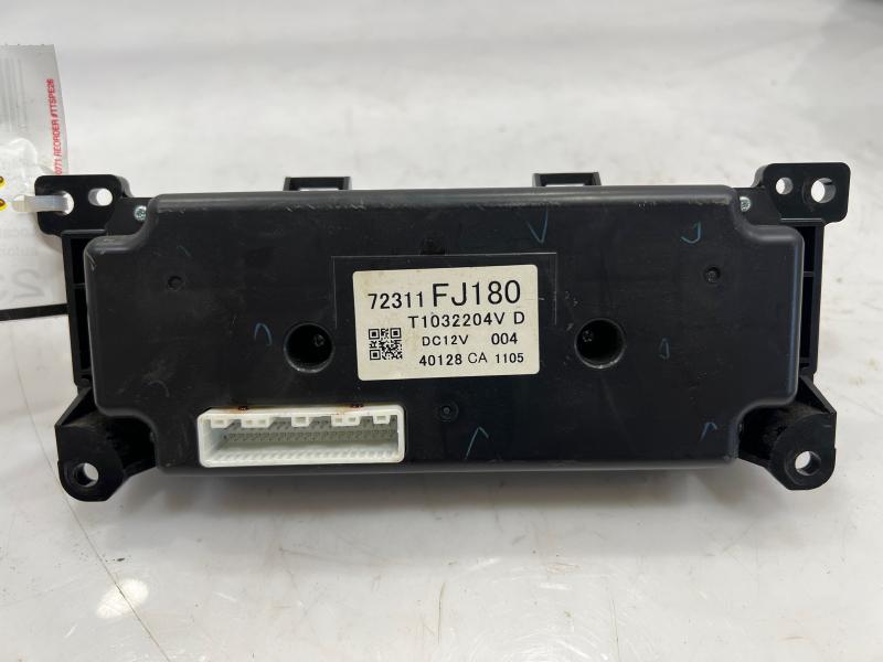 2014 Subaru Crosstrek Heater A/C Control