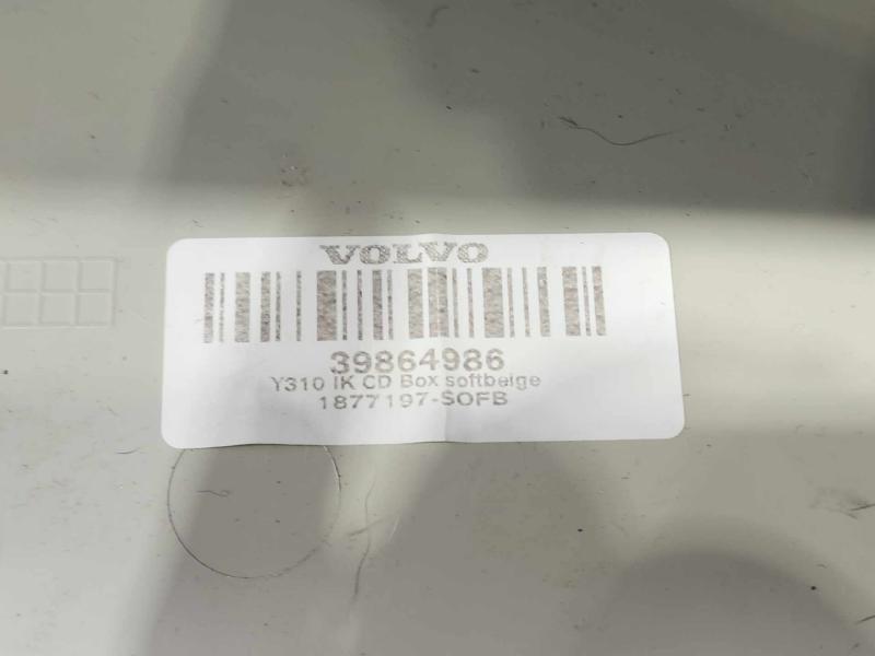 2010-2013 Volvo XC60 Center Floor Console Assembly Tan Leather Genuine OEM