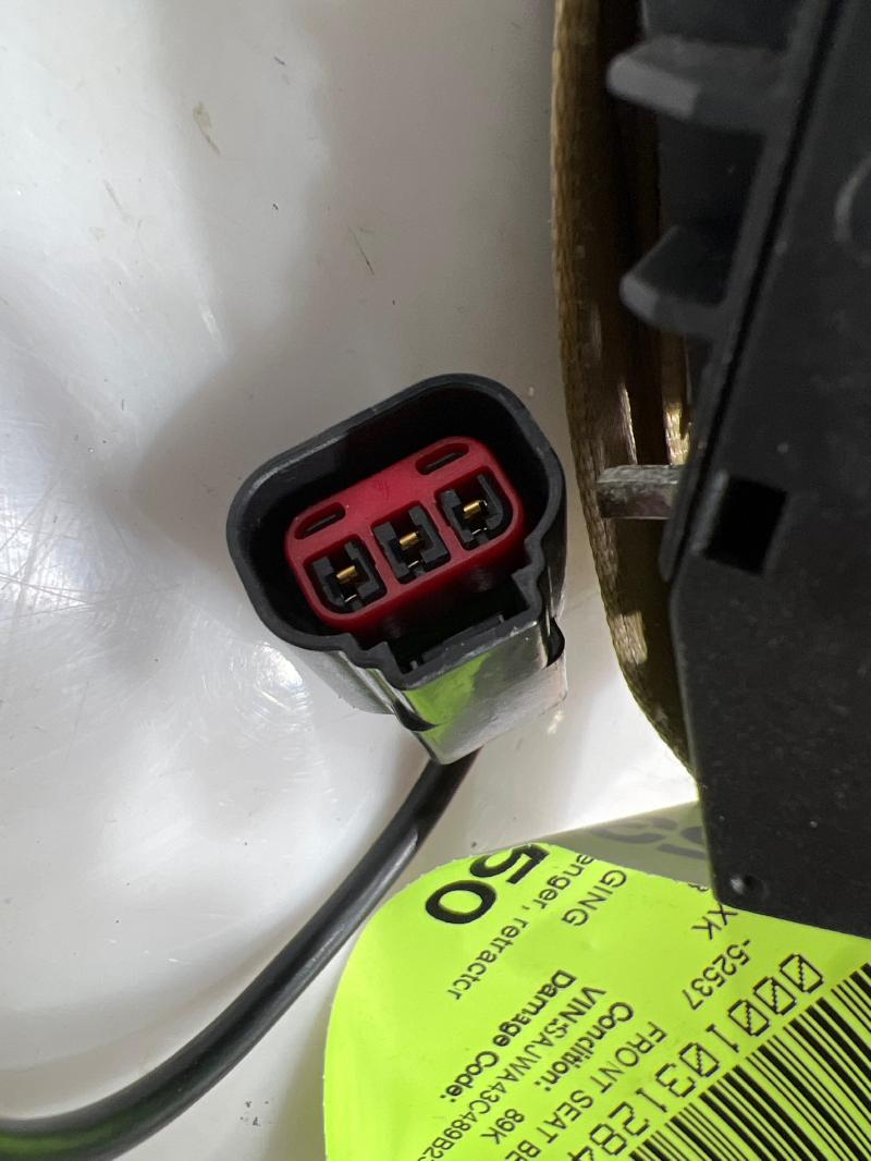 2008 Jaguar XK Front Seat Belt