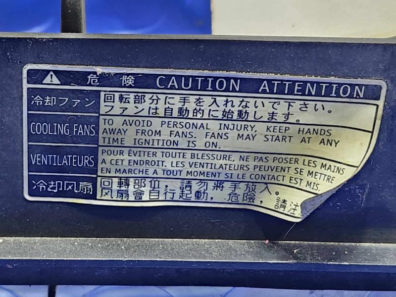 2007 Toyota Camry Electric Cooling Motor