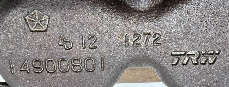 2012 Ram 1500 Caliper