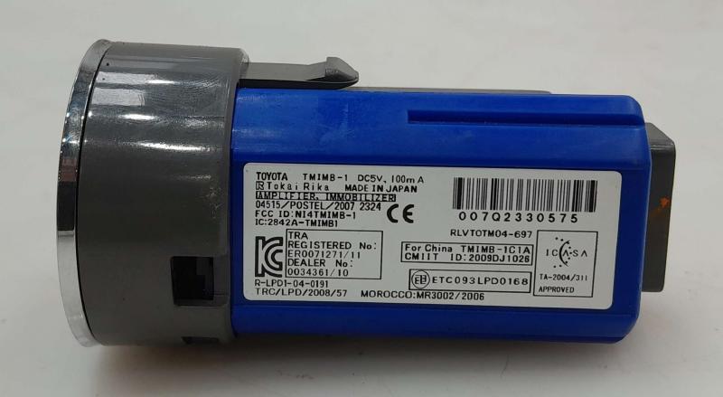 2012 Toyota Prius Ignition Switch(W/O Cyl& Key)