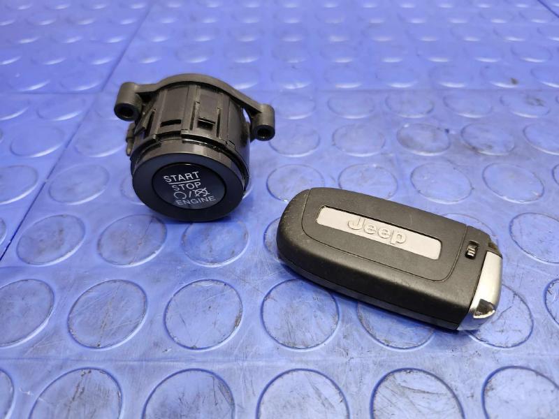 2018-2022 Jeep Compass Keyless Ignition Start Switch Button With FOB OEM 5ZR57LXHAB
