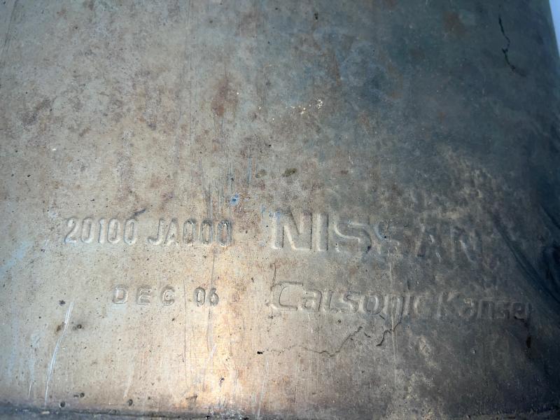 2007 Nissan Altima Muffler