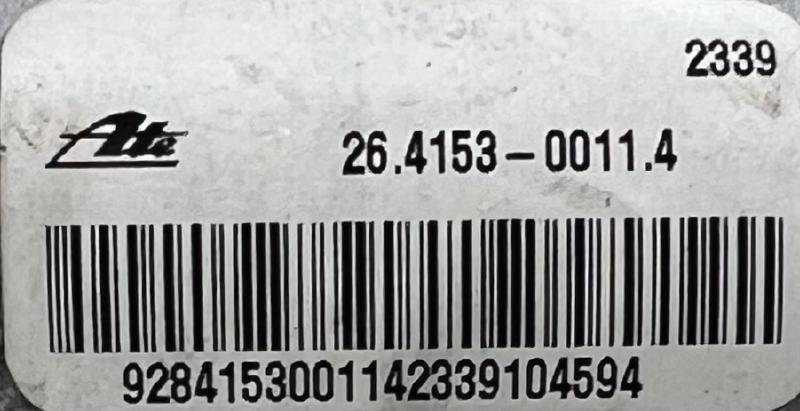 2020 Subaru Impreza Master Cylinder