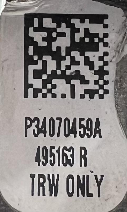 2017 Ford Focus Rear Seat Belt
