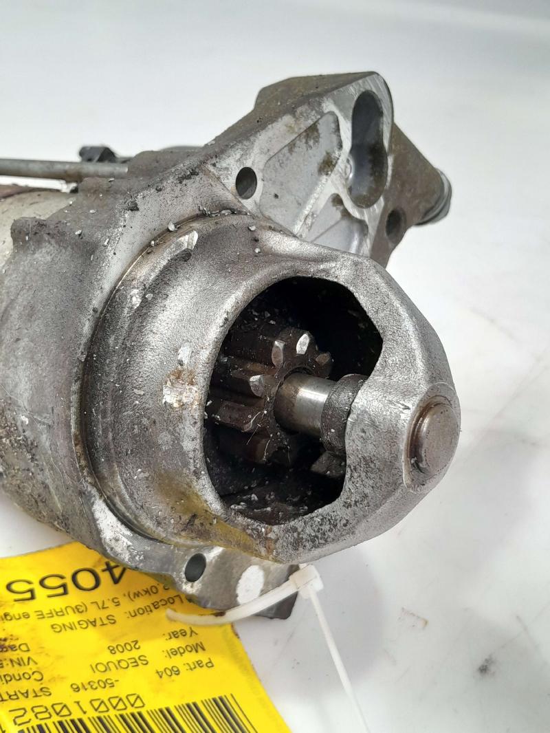 2008 Toyota Sequoia Starter Motor