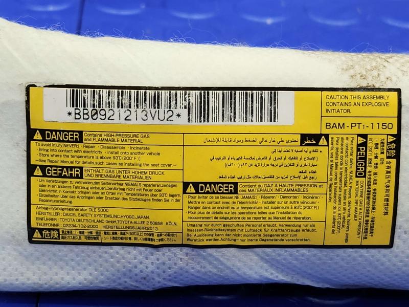2013 Toyota Prius Air Bag