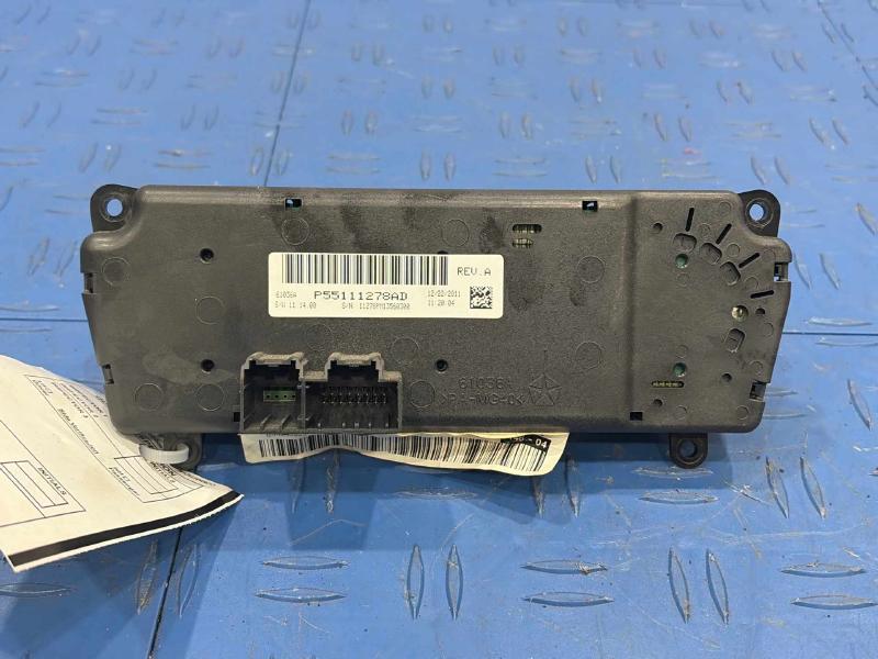 2012 Jeep Compass Heater A/C Control