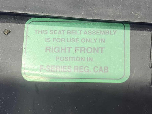 1995 Ford F-150 Front Seat Belt