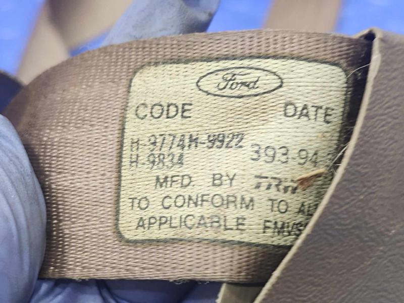 1995 Ford F-150 Front Seat Belt