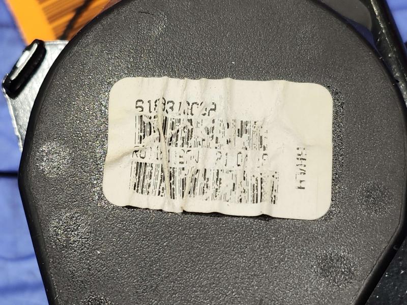 2018 Volkswagen Passat Rear Seat Belt