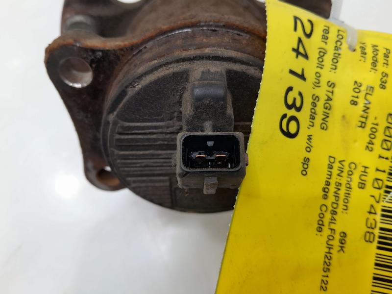 2017-2020 Hyundai Elantra Sedan Rear Hub and Wheel Bearing OEM 52730F2000
