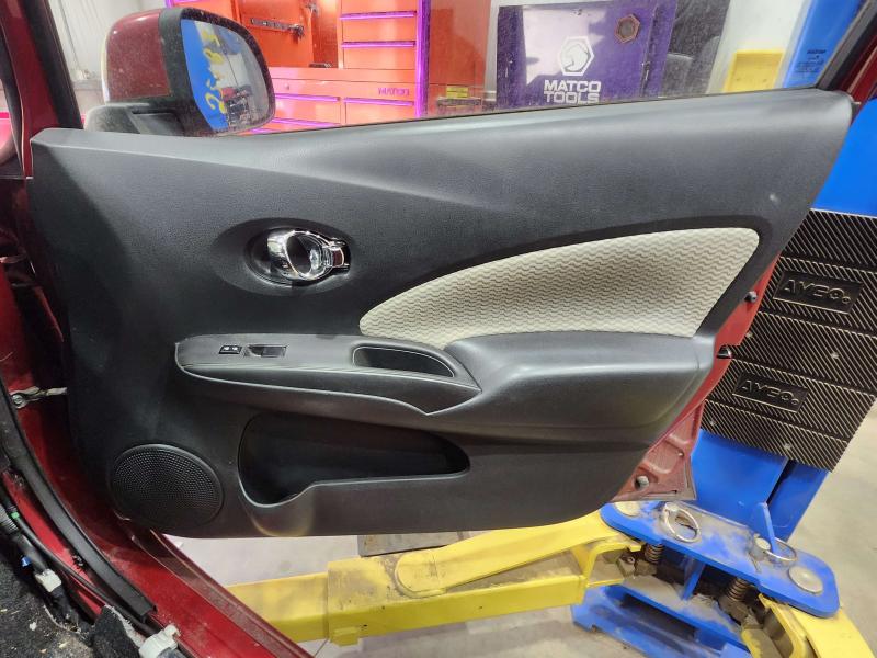 2014 Nissan Versa Note Front Door Trim Panel Right Passenger Side Black OEM 809003WC5A,RH