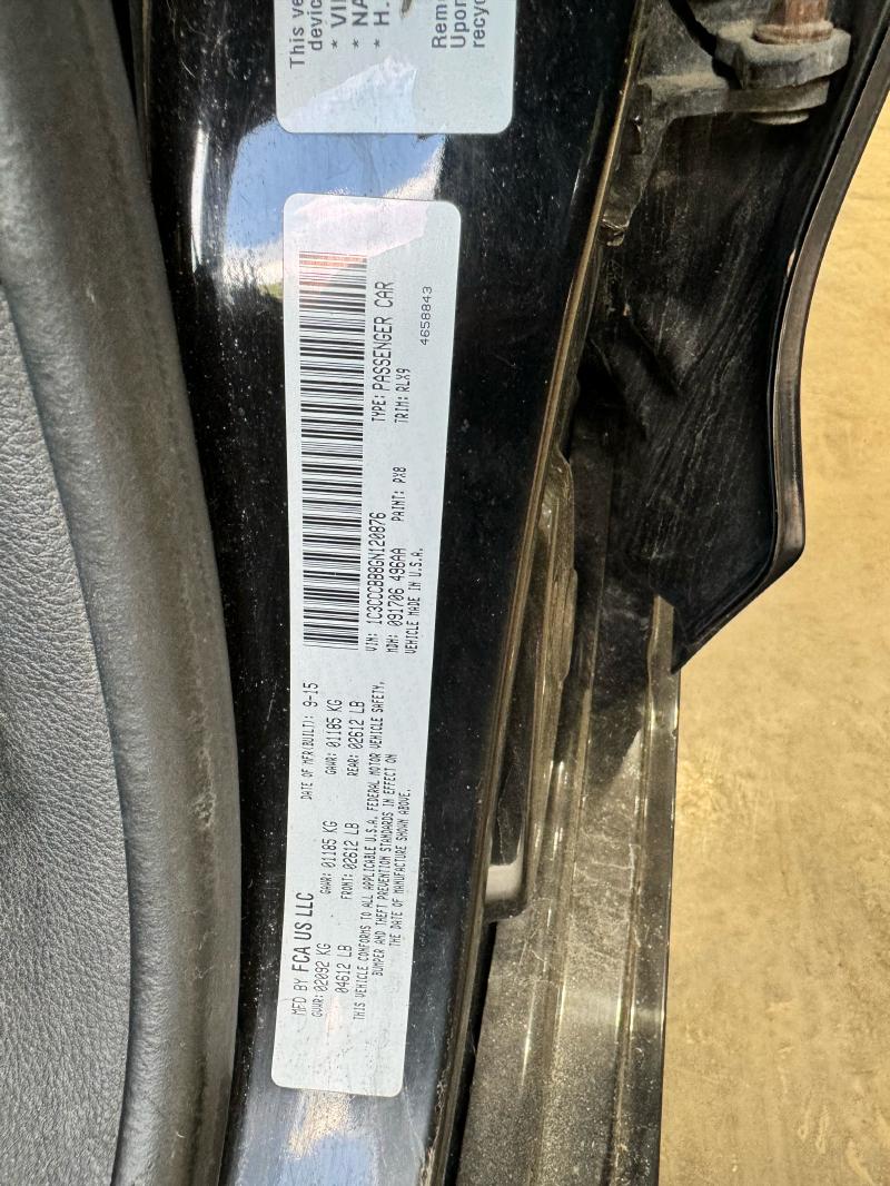 2016 Chrysler 200 Air Cond. Evaporator