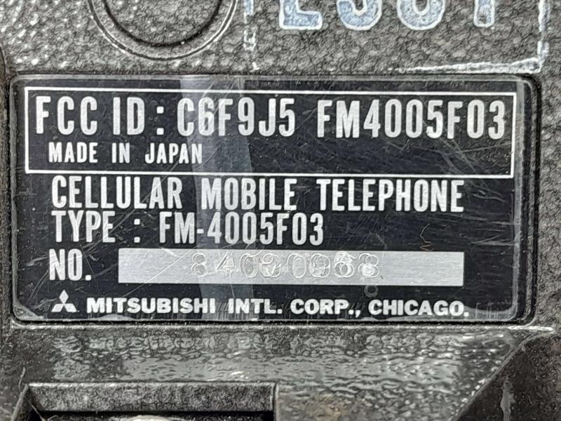 1986 - 1991 Mercedes Benz 420SEL Cellular Mobile Telephone Module OEM FM-4005F03
