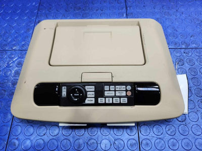 2010-2013 Acura MDX Rear Entertainment DVD Display Screen and Controls Tan OEM 39460STXA04
