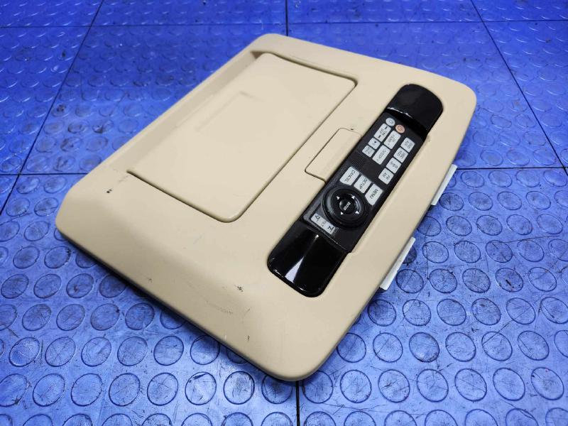 2010-2013 Acura MDX Rear Entertainment DVD Display Screen and Controls Tan OEM 39460STXA04